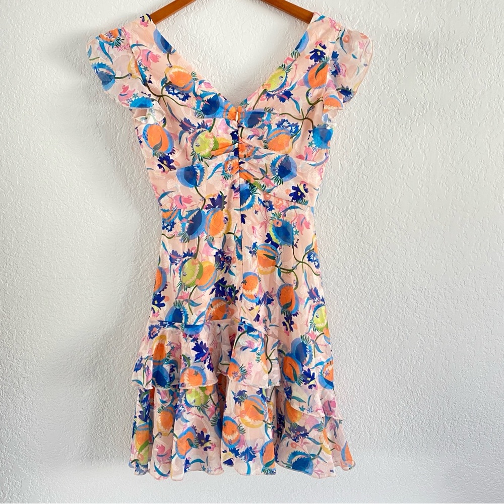 SALONI Floral Multicolor Dress - Picture 6 of 11